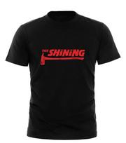 THE SHINING AXE T Shirt Stanley Kubrick Overlook Hotel Redrum Heres Johnny Tee Unisex T-Shirt L black