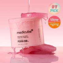 medicube PDRN Pink Collagen Toning Gel Toner Pads 70P pink