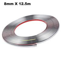12.5m X 8mm Tile Edging Sleek Design Moulding Ceiling Moulding Smooth Mirror Appearance Strong And Secure Bond