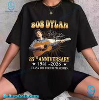 Bob Dylan 85Th Anniversary 19412026 TShirt Unisex T-Shirt L brown