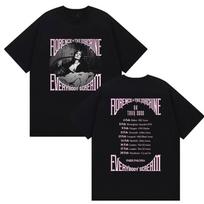 Florence + The Machine Everybody Scream Tour 2026 T Shirt Men Women Retro Aesthetic Fashion Oversized Cotton T-Shirts Streetwear S gray