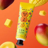 THE FACE SHOP Fruits Talk Mango Hand Cream 50ml – Moisturizing Tropical Fruity Scented Hand Cream