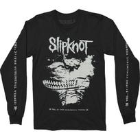 Men's Slipknot Subliminal Verses (Back & Arm Print) Long Sleeve XX-Large Black M white