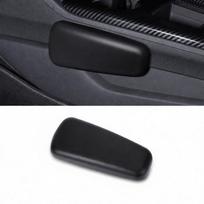 Universal Car Door Armrest Pad Elbow Support Cushion Heightening Mat Knee Rest Protector Comfortable Driving Interior Accessory gray