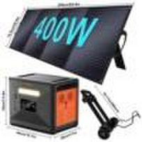 Solarplay 2500W Portable Power Station 2304Wh Solar Generator with 400W Solar Panel UL Certified Home Backup 2500W 2304Wh EU