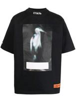 HERON PRESTON Unisex marškiniai Medvilniniai Oversize Didelis Dydis L gray