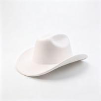 Suede new top hat ethnic style western cowboy top hat rolled brim retro riding top hat sun hat M（56-58cm） geltona