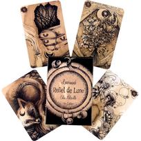 Reflet De Lune Lenormand Taro Oracle kortų žaidimai Šeimos vakarėlis stalo žaidimas Būrimo likimo kortos beige
