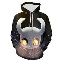 Game Hollow Knight 3d Printed Men Women Autumn Winter Streetwear Casual Long Sleeve Hoodie Oversized Sweatshirts Unisex Clothing 6XL gray