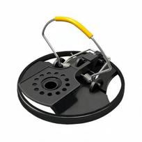Didelio jautrumo lydinio ir plastiko žiurkių gaudyklė namams ir laukui High Sensitivity Mouse Trap black