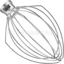 Wire Whip Attachment 6 Wire Whisk For KitchenAid.5QT Lift/ 6QT Stand Mixer for Egg Heavy Cream Beater, Cakes Mayonnaise sidabras