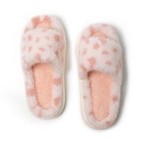 Women's Memory Foam Fuzzy Slippers Open Toe House Shoes Faux Fur Indoor Outdoor Slippers Anti-Slip Winter Warm Comfortable Plush Slippers for Women 36-37 juoda