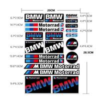 BMW M Performance Dekoratyviniai Automobilio Lipdukai BMW Automobilio Interjero Modifikacija Vandeniui Atsparūs Motociklo Kuro Bakas Atspindintys Lipdukai sdbk12 white