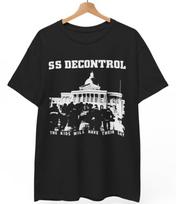 SS Decontrol SSD T-Shirt Hardcore Punk Straight Edge Negative Approach Tee Unisex T-Shirt XXXXL white
