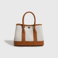 Canvas Garden Tote Bag Women Large Capacity Shoulder Crossbody Urban Minimalist Style WhiteCanvas Large white