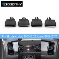 Priekinė Galinė Kondicionieriaus AC Angos Grotelės Tab Slenkantis Klipas Lizdo Remonto Rinkinys Skoda Kodiaq Karoq 56G819701,56G819702,56G820951 gray