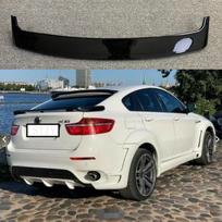 BMW X6 E71 Stogo Spoileris 2008 2009 2010 2011 2012 13 2014 ABS Medžiaga Gruntuota Spalva Galinio Langelio Stogo Spoileris Sparnas balta