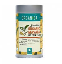 Žalioji arbata Masala (100 g), Ekologiška Masala žalioji arbata, Organica blue