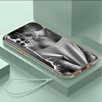 Prabangus padengtas TPU telefono dėklas su dirželiu, skirtas Xiaomi Poco F1 F3 F4 F5 M3 M4 M5 X3 X4 X5 PRO 11 Lite 11T 12T 13T A32 Hot Girl Twerk It Swag Art Design Xiaomi 13T Pro white