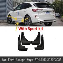 For Ford Escape Kuga   2022 2023 Car Mud Flaps Mudflaps Mudguards Fenders Tuning Splash Duraflap Protector Accessories Without Sport kit