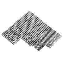 50-Piece Titanium-Plated Twist Drill Bit Set 1-3mm for Electric Drilling and DIY Woodworking 40 pieces natural color