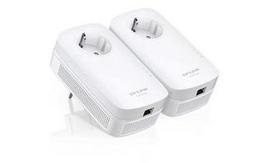 TP-Link TL-PA8010P AV1200 Gigabit Powerline Adapter AC PassThrough (Twin Pack)