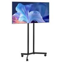 TV laikiklis Mobilus televizoriaus stovas su ratukais, ekranams nuo 81 cm iki 165 cm, iki 40 kg