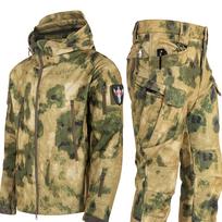 Vyriška lauko softshell striukė, vėjui nelaidi, kvėpuojanti, aksominė alpinizmo striukė XXXL gray