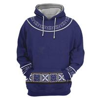 Baldur's Gate 3 Gale Austere Camp Clothing Cosplay Hoodie Long Sleeve Fleece Hooded Sweatshirts Casual 3D Printing Hoody XXXL gray