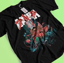 Akira TshirtAnime ShirtRetro Neo Tokyo Manga Tetsuo Kaneda Shirt All Size Unisex T-Shirt XXL brown
