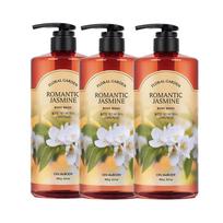 ON THE BODY Gėlių sodas Dušo želė Gaivinanti jazmino 950g (Pakuotėje 3 vnt) beige