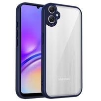 Skirta Samsung Galaxy A05 dėklas Galaxy F05 telefono dėklas Galaxy M05 a05 Dangtelis Oro pagalvėlė Silikoninis buferis Skaidrus matinės spalvos galinis dangtelis Kietas Galaxy A05 purple