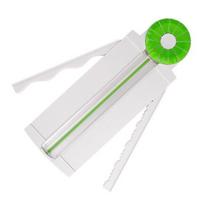 Yousheng Paper Craft Edge Cutter 12-in-1 Multifunctional Scrapbooking Tool with Safety Design Turntable Precision Measurement Decorative Paper Cutting