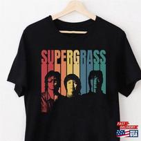 New SUPERGRASS Band 30th Anniversary Tour T-shirt S to 5 XL NZ670 M brown