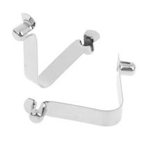 Universal Kayak Paddle Spring Clip Push Button V-Shaped Lock Fastener for Awning Tent Pole Camping Boating Replacement Parts sidabras