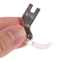 Pramoninio siuvimo prispaudimo pėdelė Lockstitch plastikinės plokštės prispaudimo pėdelė Mt-18 gray