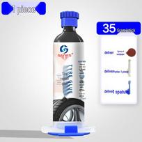 Flexible Tire Repair Glue for Sidewall Damage and Cracks white