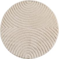 Kilimas vidaus Art 3D 1122, kreminė sp., 160 cm x 160 cm