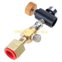L8RE Aluminum Sodas Maker Accessories External CO2 Tanks Adapter CO2 Tanks Refill Hose Adapter For Home Sodas Water Maker