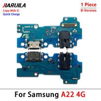 NEW Tested USB Charging Port Dock Charger Plug Connector Board Main Motherboard Flex Cable Parts For Samsung A22 A32 4G A42 5G A32 4G A Set IC -B blue