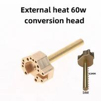 1 Set T12/JBC245/936/203/200 Joystick Disassembly Tool Heating Core Brass Repair Tool Kit for Xbox PS4 PS5 Switch Pro beige