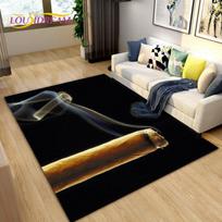 Cigarette Large Carpet Cigar Rug for Home Living Room Bedroom Sofa Doormat Decor Kids Play Area Rug Carpet Non-slip Floor Mat 40x60cm gray