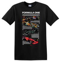 Formula 1 Racing Cars T Shirt F1 Auto Racing Fan Tee Sports Gear Apparel 4XL įvairiaspalvis