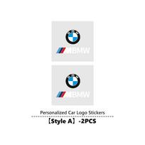 2026 Hot Car Logo Sticker Emblem Auto Body Decal Decor Accessories For BMW M Sport M2 M3 M4 M5 M6 E46 E90 E60 F10 F20 E87 X3 X6 white