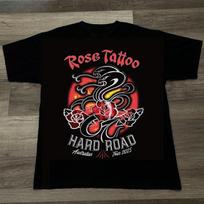 Rose Tattoo Tour BLACK TShirt Available in Made From with Vibrant Prints Ideal for Gifts Clothing Short Sleeve Shirt Unisex Unisex L gray
