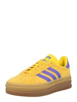 ADIDAS ORIGINALS Sportbačiai be auliuko 'GAZELLE BOLD' geltona / šafrano spalva / purpurinė