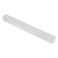 Uždegimo magnio strypas kvadratinis blokas Ugnies uždegimo rinkinio įrankis šildymui laukinėje stovyklavietėje 11.5x11.5x100mm sidabras