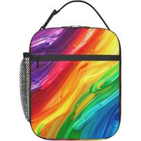 Insulated Lunch Box for Girls Women Kids Rainbow Lunch Bag for Work,Picnic,School,Travel,Hiking One Size