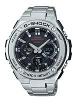 CASIO G-SHOCK G-STEEL GST-S110D-1A Full Metal Solar Watch, Men's, Layer Guard Structure