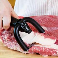 Handheld Meat Cutter for Beef and Pork - Manual Meat Tool for Home Kitchen, Without Retail Box One Size black